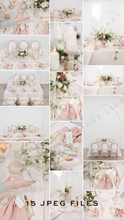 Load image into Gallery viewer, WEDDING: Blush pink tablescape
