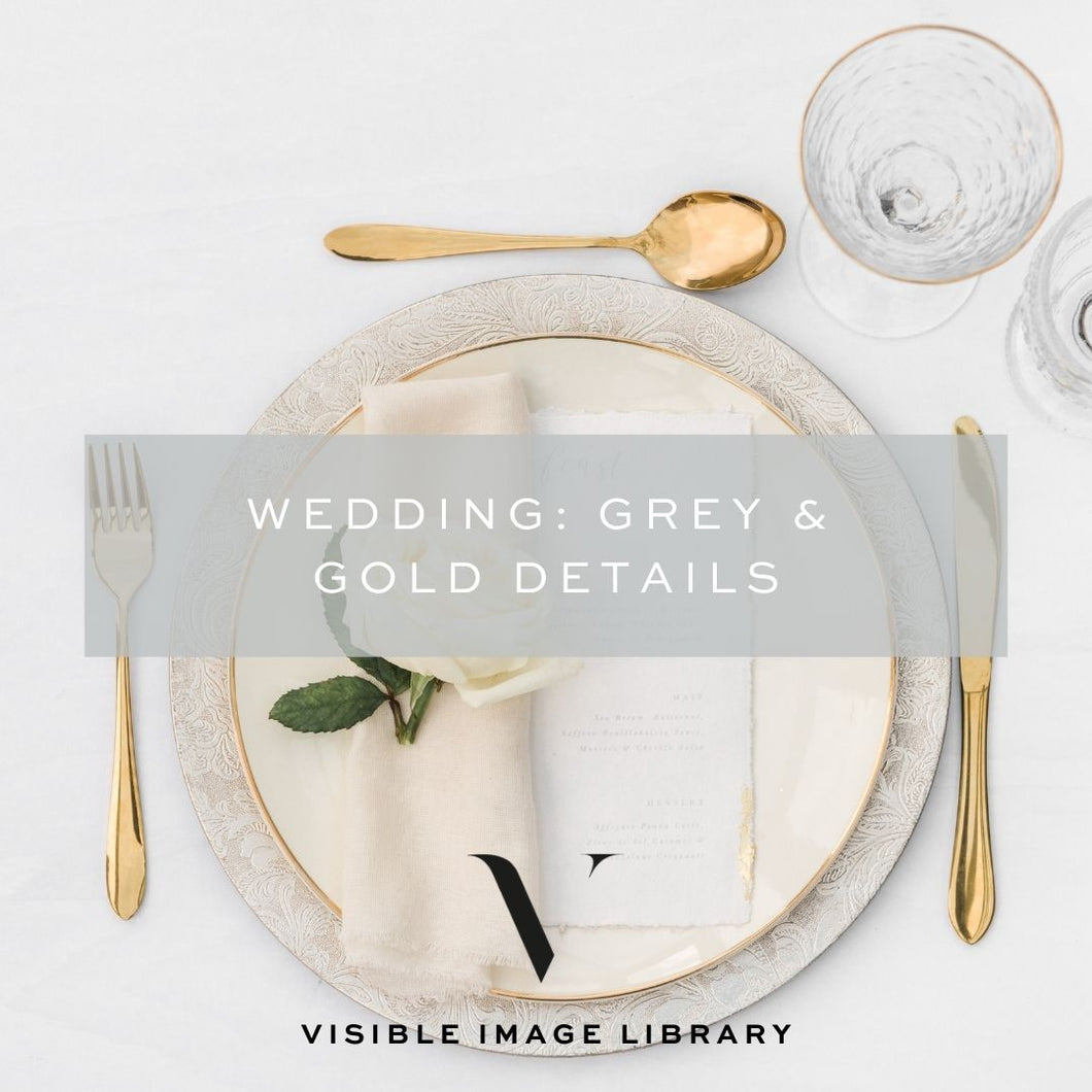 WEDDING: Grey details