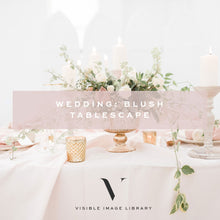 Load image into Gallery viewer, WEDDING: Blush pink tablescape
